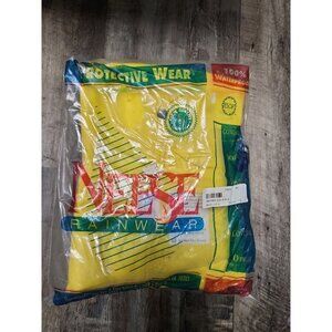 Neese Rainwear Trouser Bib with Fly 35001-13-1 Yellow XL NIP